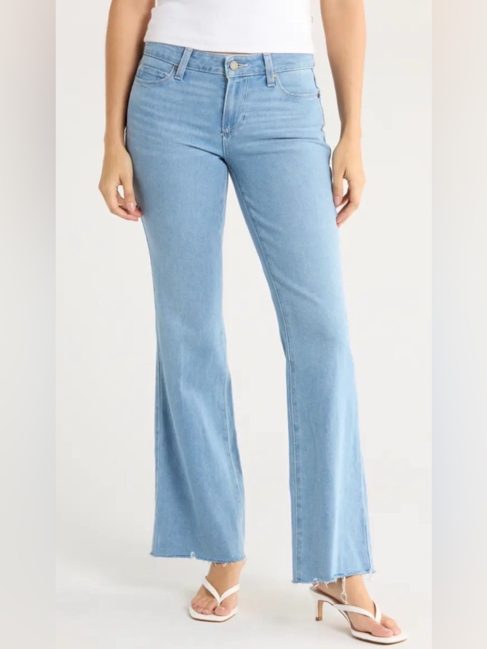 NWT PAIGE Bootcut Leg Denim